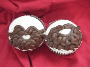 beard cupcakes